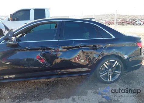 2017 Audi A4 2.0T Premium from USA, damaged, VIN WAUENAF4XHN036636